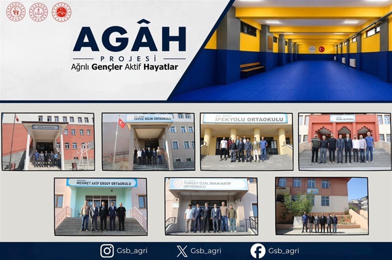 AĞRI’DA ÇOCUKLAR SPORLA BULUŞUYOR: “AGÂH” PROJESİNDE İLK İNCELEME